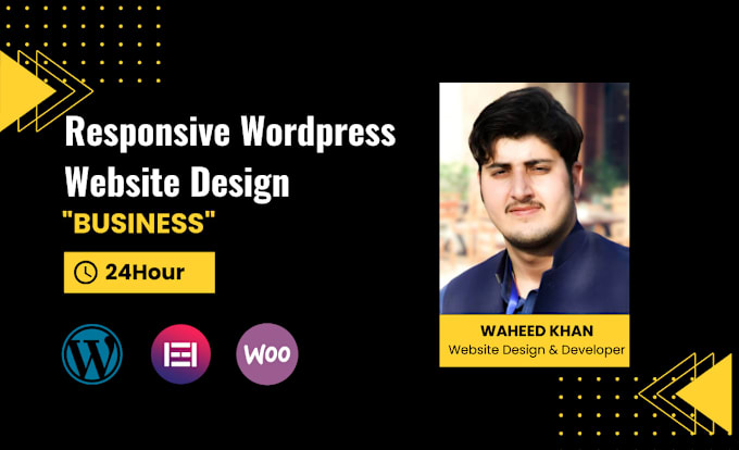 Gig Preview - Build responsive wordpress website design, redesign and development