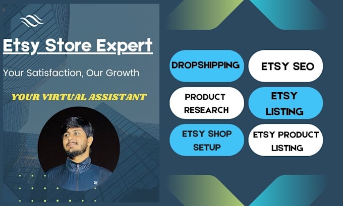 Gig Preview - Do etsy drop shipping and list winning products on your etsy store