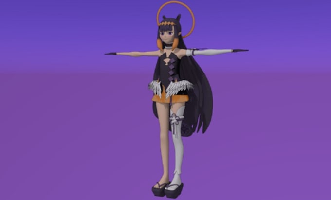 Gig Preview - Fix, model, convert character in mmd, koikatsu, vseefac, 3d, fnf or repair sfm