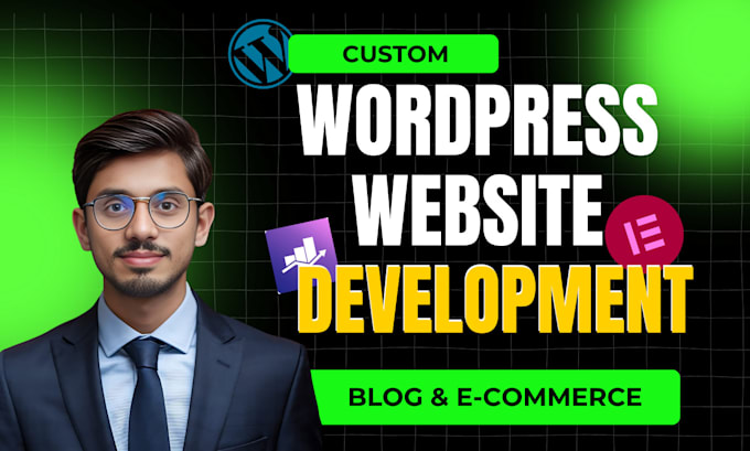 Gig Preview - Do wordpress website design and development