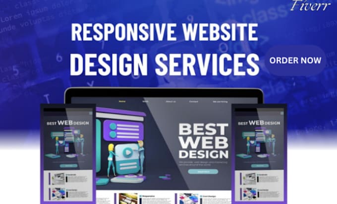 Gig Preview - Design a responsive and modern wordpress website