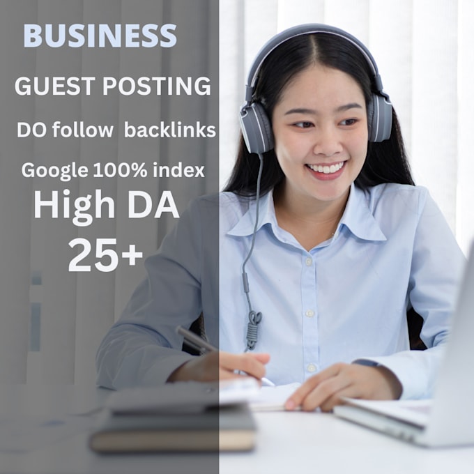 Gig Preview - Do business guest posting on high da website