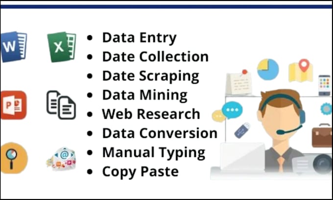 Gig Preview - Be your data entry specialist