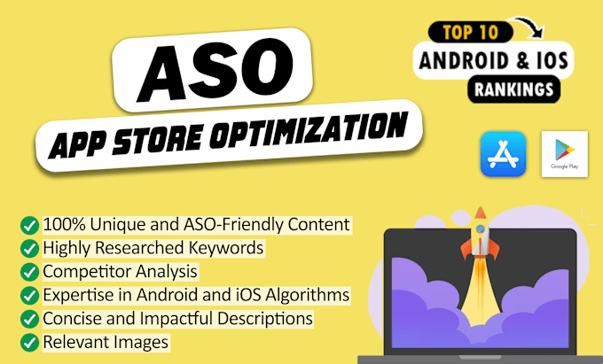 Gig Preview - Write aso optimized apps or games descriptions for you