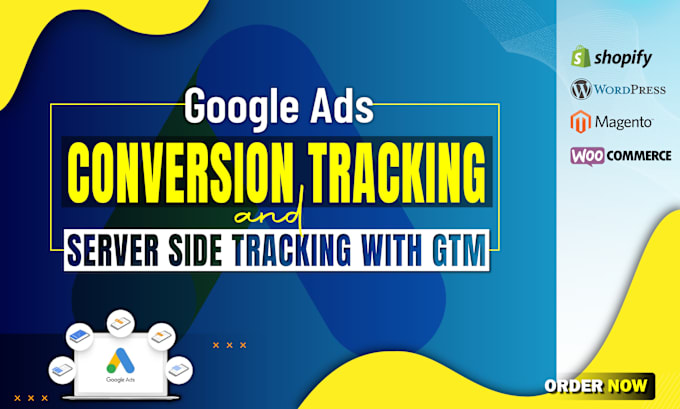 Gig Preview - Setup google ads conversion tracking and ga4 using GTM