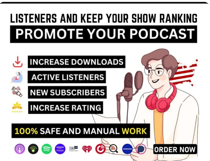 Gig Preview - Do spotify podcast promotion spotify rating to increase massive engagement