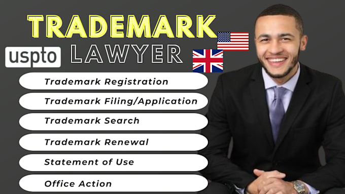 Gig Preview - File your trademark for registration, trademark search, amazon brand registry