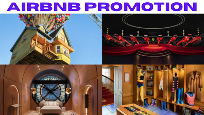 Gig Preview - Do airbnb promotion, hotel, booking listing promotion airbnb website traffic