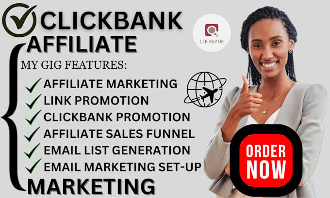 Gig Preview - Do clickbank affiliate link promotion,boost shopify traffic, etsy shop promotion