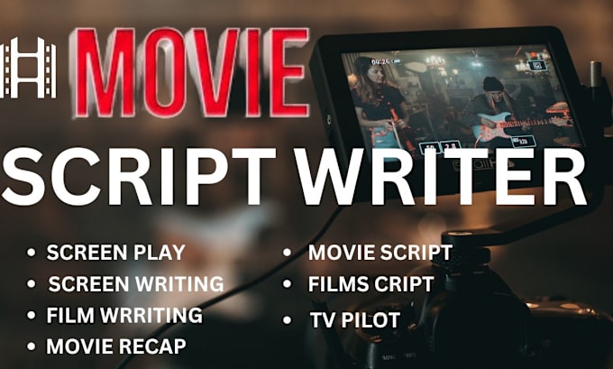 Gig Preview - Write an amazing screenplay movie script screenwriting film script