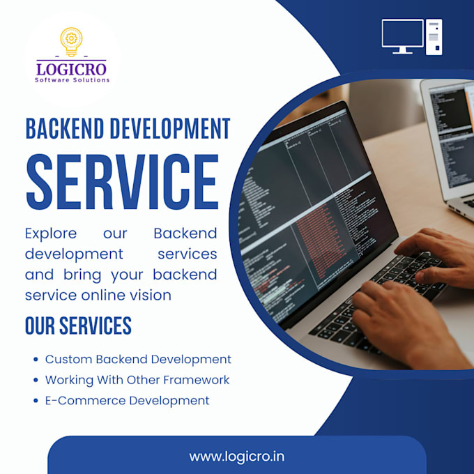 Gig Preview - Develop robust backend solutions for your website or app