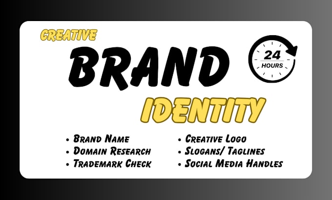 Gig Preview - Brainstorm brand, company, business names, catchy logo, slogan for your startup