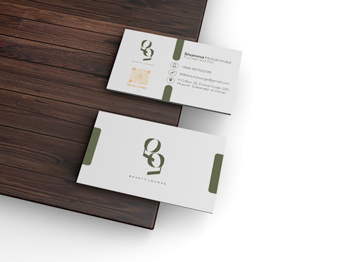 Gig Preview - Do eye catching professional business card design