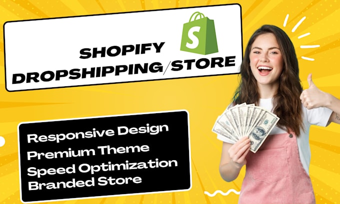 Gig Preview - Your shopify store with a premium theme for a professional look