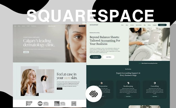 Gig Preview - Design compelling squarespace website redesign squarespace wix website redesign