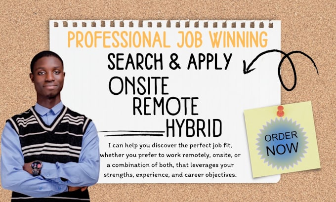 Gig Preview - Search and apply for remote, onsite, hybrid jobs and application