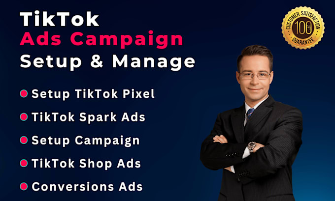 Gig Preview - Run tiktok spark ads, tiktok shop ads,  tiktok ads campaign