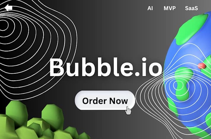 Bestseller - be your expert bubble io developer mvp saas app website