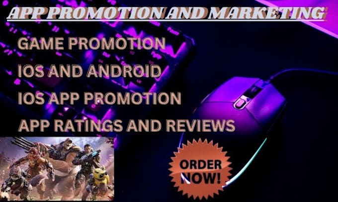 Gig Preview - Do mobile app promo app installs ios and android game marketing