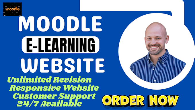 Gig Preview - Build, develop, redesign, customize, migrate, and fix moodle elearning website