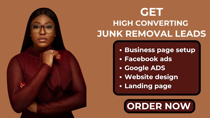 Gig Preview - Trash lead junk removal leads junk removal website junk removal