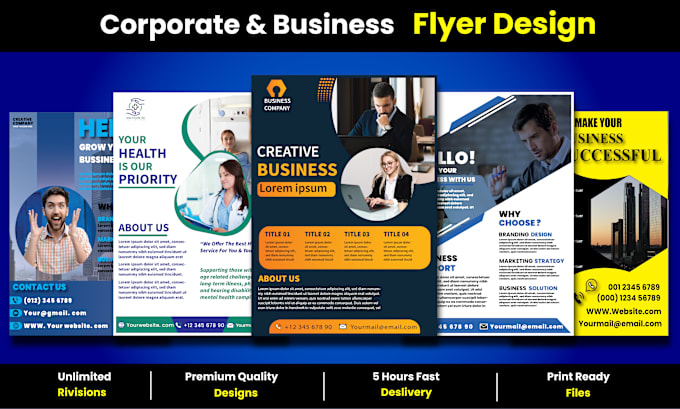 Bestseller - design a unique marketing or corporate and business flyer