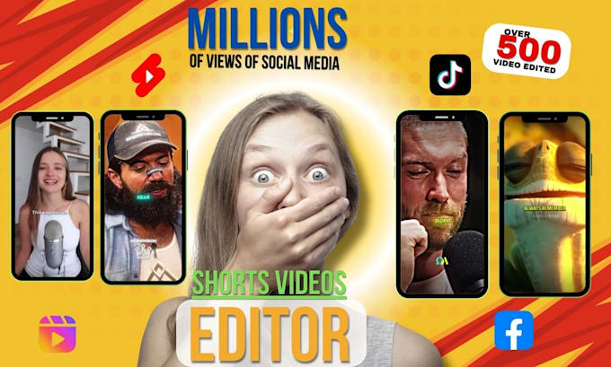 Bestseller - edit your instagram reels and youtube short tiktok video