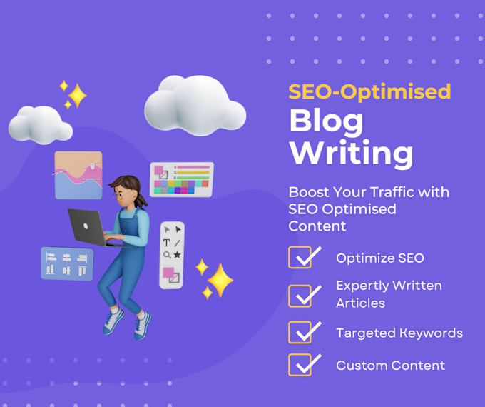 Bestseller - write the best SEO optimised blog posts for you