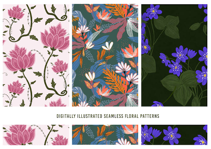 Bestseller - design seamless pattern designs for apparel and fabrics