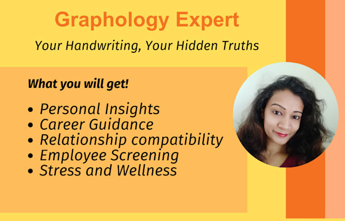 Gig Preview - Be your certified graphologist for handwriting and signature analysis