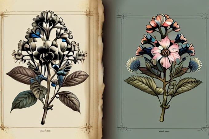 Bestseller - do a botanical illustration art for you