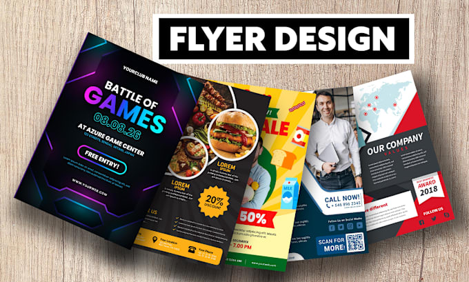 Gig Preview - Design all types of creative, innovative flyer designs that boost your product