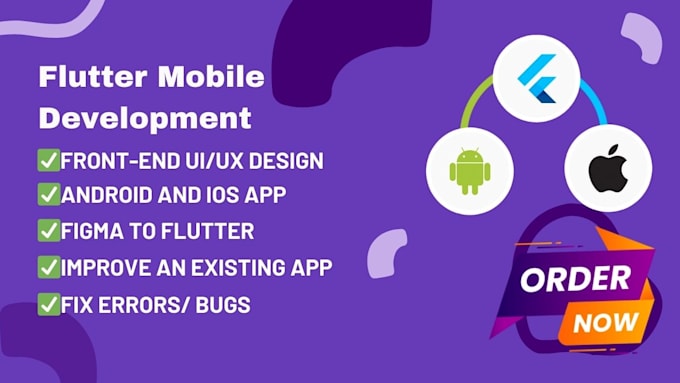 Gig Preview - Be your flutter responsive frontend developer