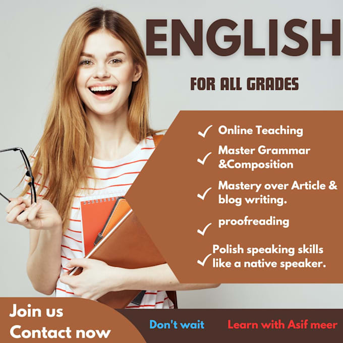 Bestseller - proficiently teach you english via zoom, google meet , skype