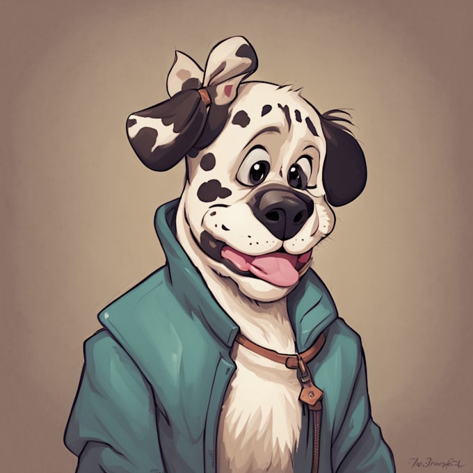 Gig Preview - Draw pet portrait with disney style