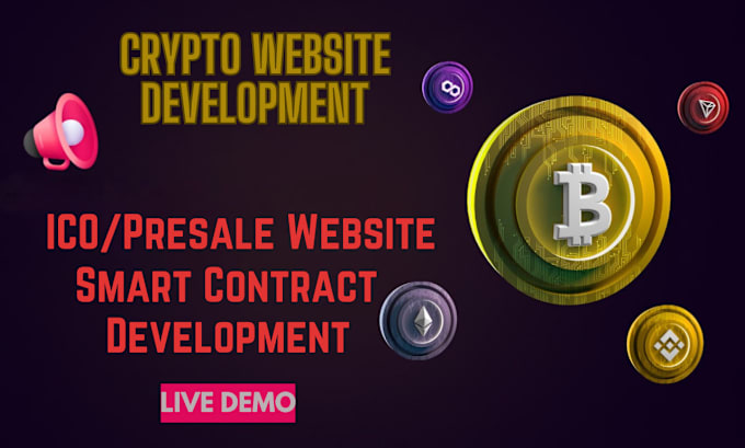 Bestseller - develop ico website ,presale website and smart contract