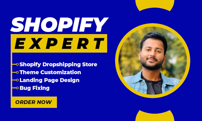 Gig Preview - Be your shopify expert to bug fix and customize your shopify store