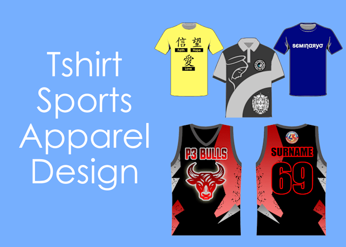 Gig Preview - Do t shirt and basketball jersey design