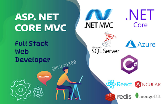 Gig Preview - Work for all kind of projects in asp dot net core and mvc