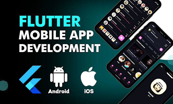 Gig Preview - Be your flutter mobile app developer for android and ios