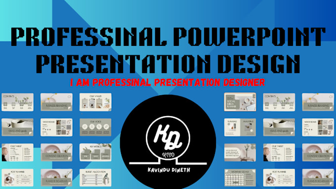 Gig Preview - Create a professional powerpoint presentation