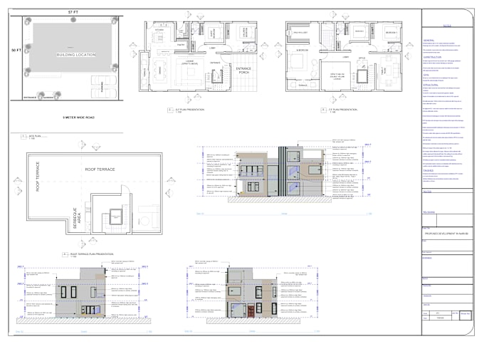 Gig Preview - Draw architectural 2d floor plans and 3d plan, archicad, revit, lumion, render