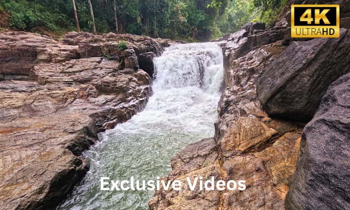 Gig Preview - Create 4k monetizable meditation videos using real nature videos