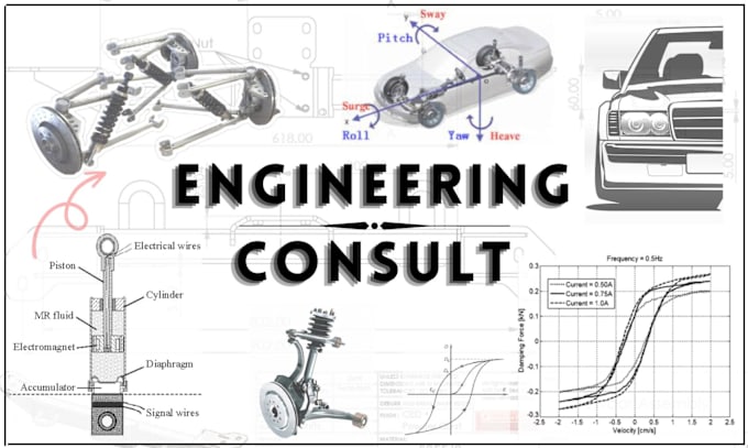 Gig Preview - Consult on suspension designs and dfm