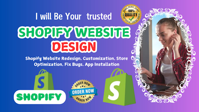 Bestseller - redesign shopify store, shopify website design shopify dropshipping store