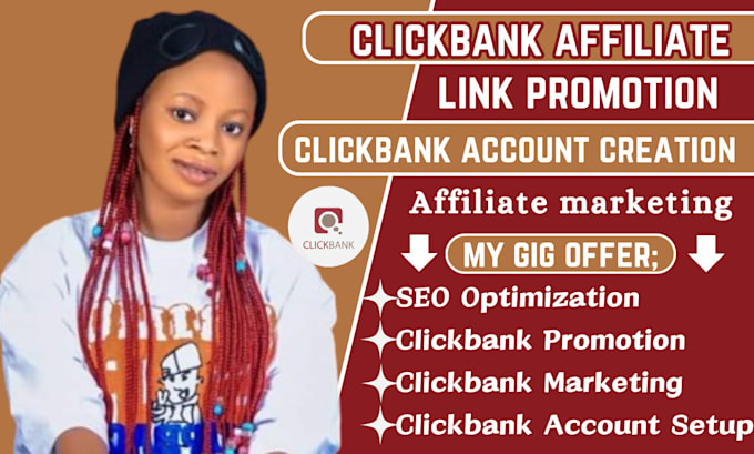 Gig Preview - Create your amazon and clickbank affiliate accounts for passive income