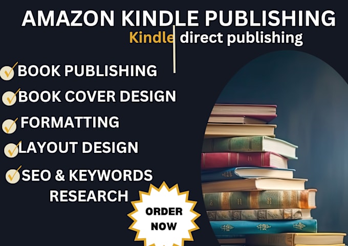 Gig Preview - Format, self publish, your manuscript on amazon kdp