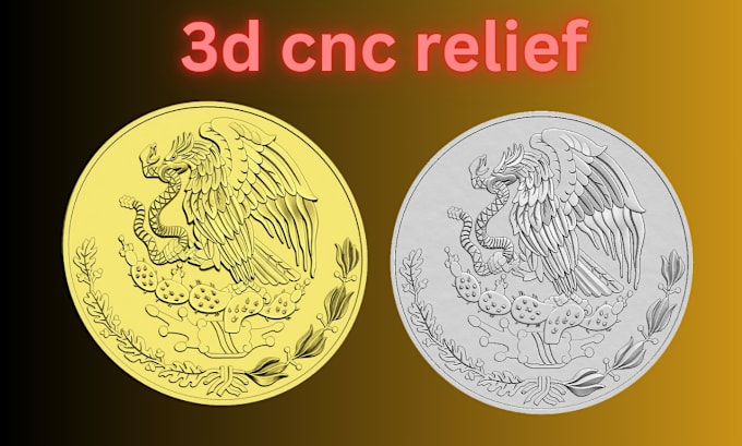 Bestseller - design 3d 3d laser cutting engraving 3d bas relief 3d coin 3d cnc relief