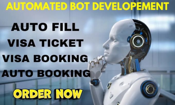 Bestseller - create an automated visa appointment book bot, vfs bot, auto checkout bot