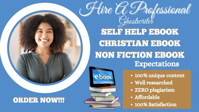 Gig Preview - Ghostwrite self help ebook, mental health ebook, nonfiction ebooks